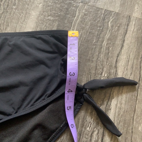 Black High Waist Bikini Bottom - Picture 6 of 6